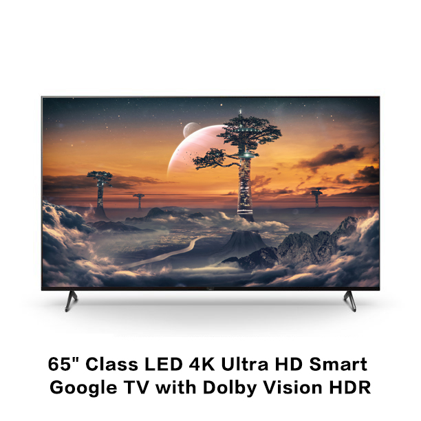 🎄Store Closing Sale📺65 Class LED 4K Ultra HD Smart Google TV with Dolby Vision HDR